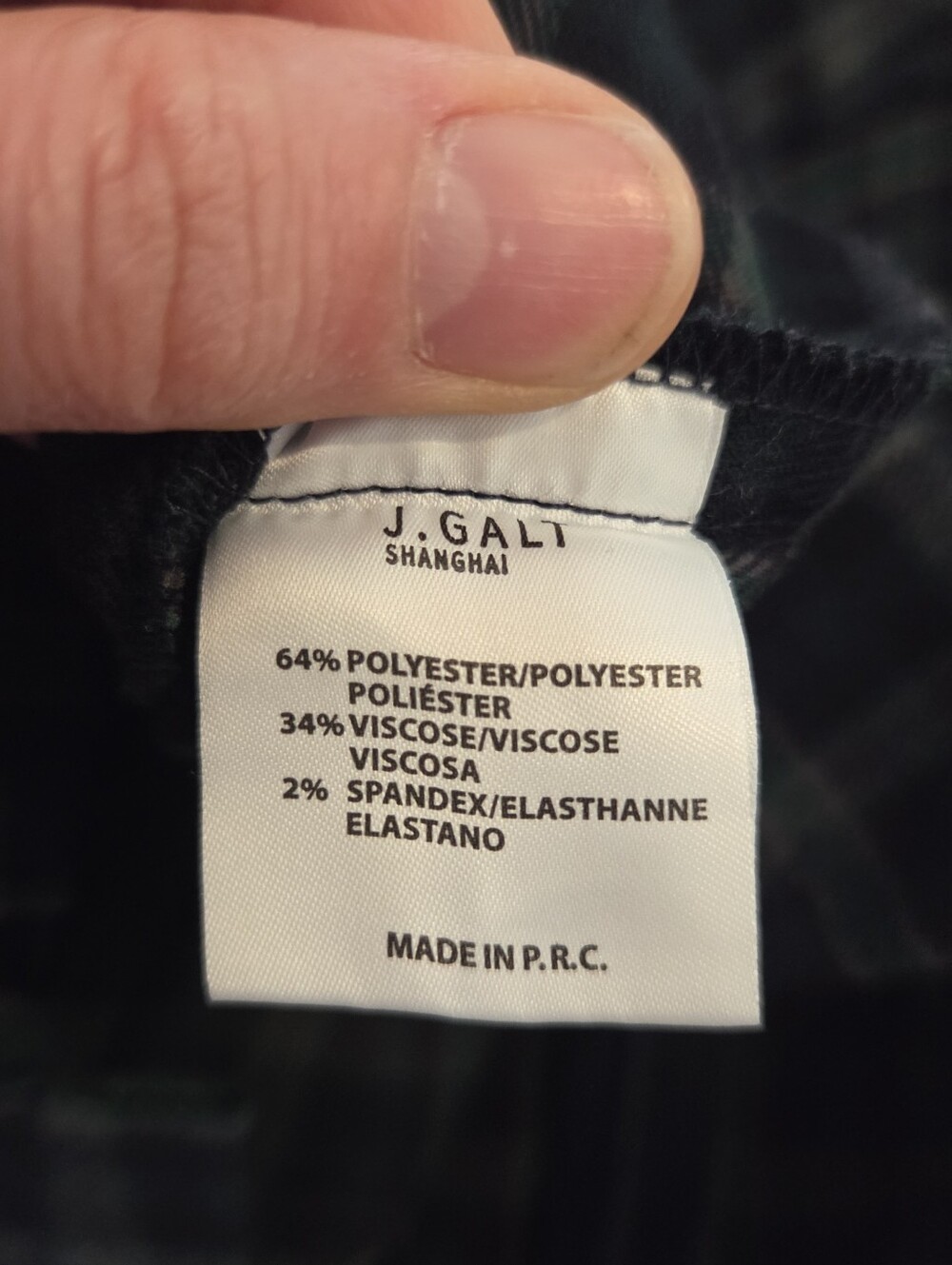 John Galt Plaid A-Line Mini Skirt - Picture 11 of 13